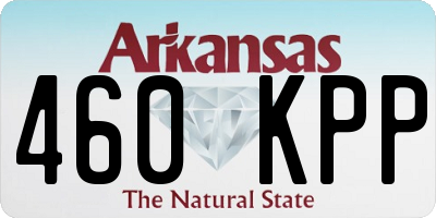 AR license plate 460KPP