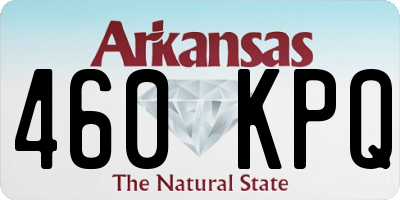 AR license plate 460KPQ