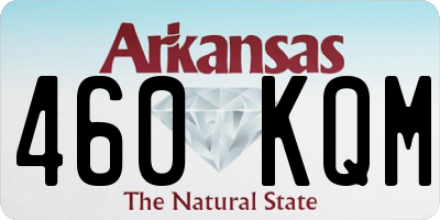 AR license plate 460KQM
