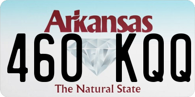 AR license plate 460KQQ