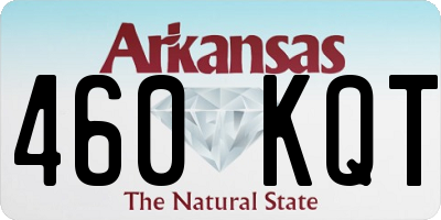 AR license plate 460KQT