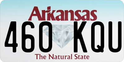 AR license plate 460KQU