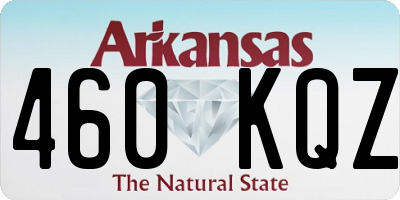 AR license plate 460KQZ