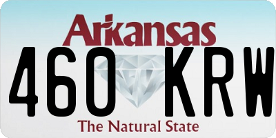 AR license plate 460KRW