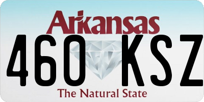 AR license plate 460KSZ