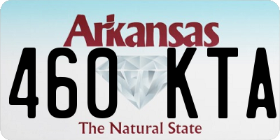 AR license plate 460KTA