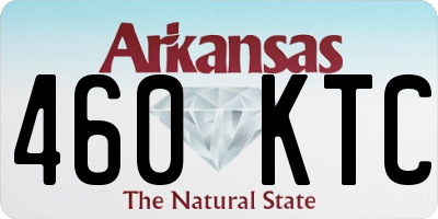 AR license plate 460KTC