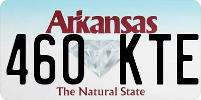 AR license plate 460KTE