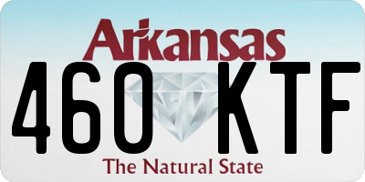 AR license plate 460KTF