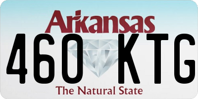 AR license plate 460KTG