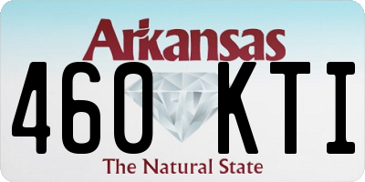 AR license plate 460KTI