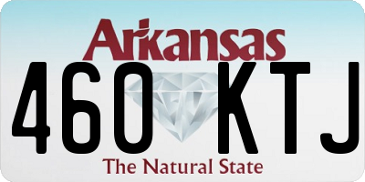 AR license plate 460KTJ