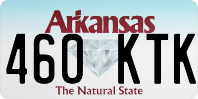 AR license plate 460KTK