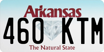 AR license plate 460KTM