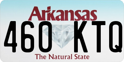 AR license plate 460KTQ