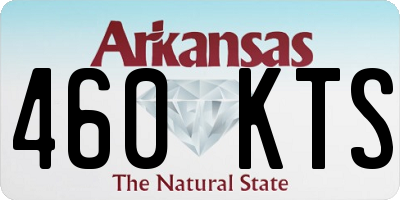 AR license plate 460KTS