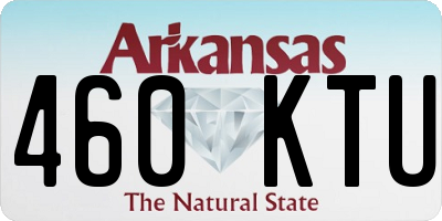 AR license plate 460KTU