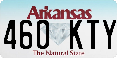 AR license plate 460KTY