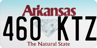AR license plate 460KTZ