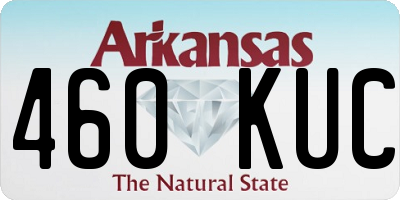 AR license plate 460KUC