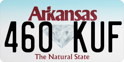 AR license plate 460KUF