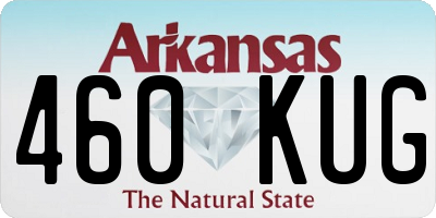 AR license plate 460KUG