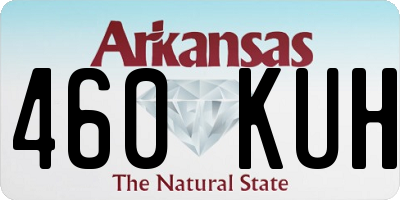 AR license plate 460KUH