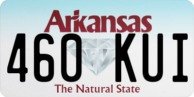 AR license plate 460KUI