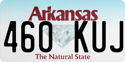 AR license plate 460KUJ
