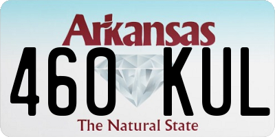 AR license plate 460KUL