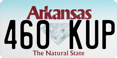 AR license plate 460KUP