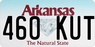 AR license plate 460KUT