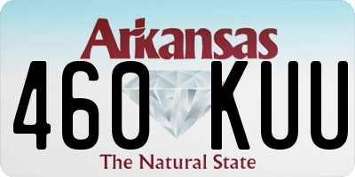 AR license plate 460KUU