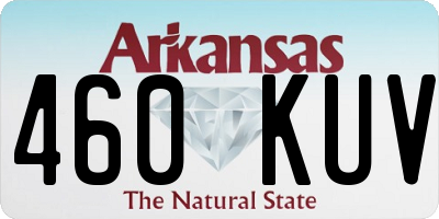 AR license plate 460KUV