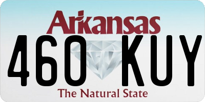 AR license plate 460KUY