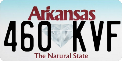 AR license plate 460KVF
