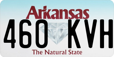 AR license plate 460KVH