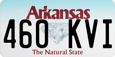 AR license plate 460KVI