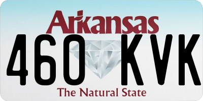 AR license plate 460KVK