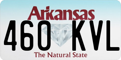 AR license plate 460KVL