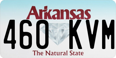 AR license plate 460KVM