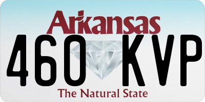 AR license plate 460KVP