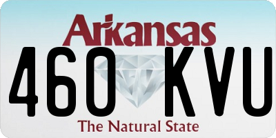 AR license plate 460KVU