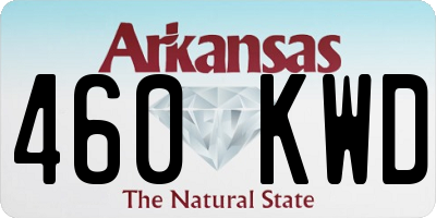 AR license plate 460KWD