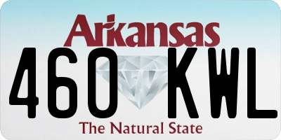 AR license plate 460KWL