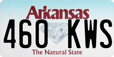 AR license plate 460KWS