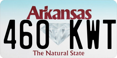 AR license plate 460KWT
