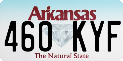 AR license plate 460KYF