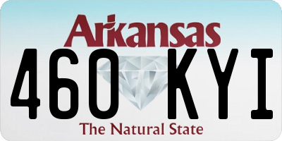 AR license plate 460KYI