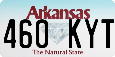 AR license plate 460KYT